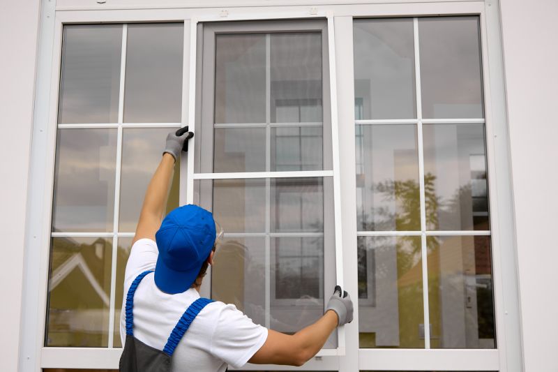 Double-Hung Windows on a Home Exterior